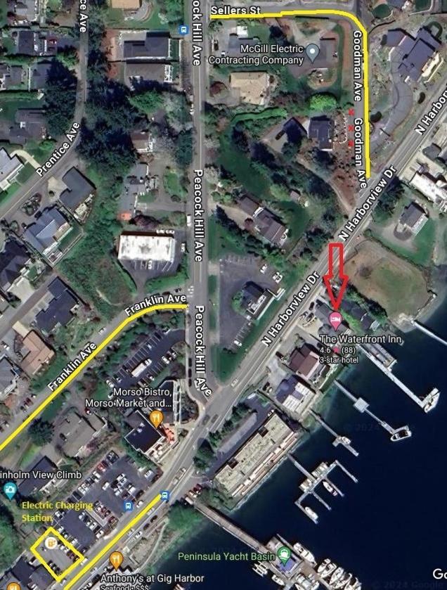 Waterfront Inn Gig Harbor Kültér fotó